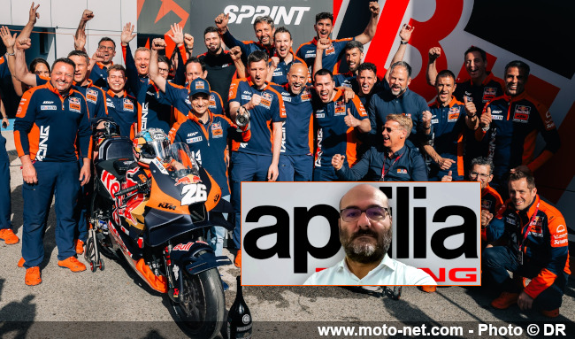 Honda débauche Romano Albesiano (Aprilia) pour ses projets MotoGP 